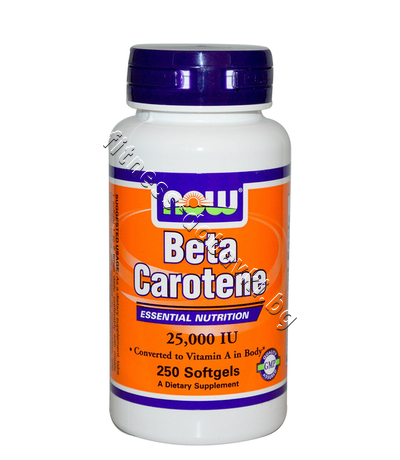 NW-0310 NOW Beta Carotene 25,000 IU, 100 Softgels