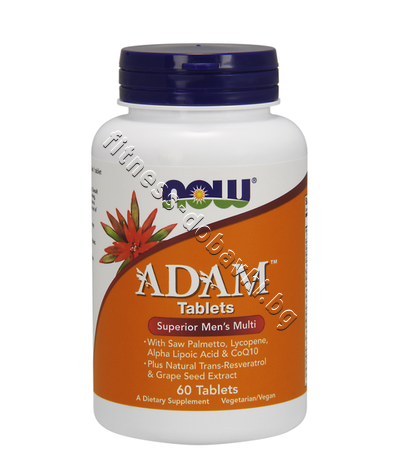 NW-3875 NOW Adam Men's Vits, 60 Tablets