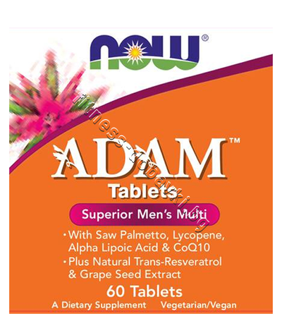 NW-3875 NOW Adam Men's Vits, 60 Tablets