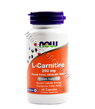 NW-0072 NOW L-Carnitine 500 mg, 60 Caps