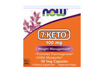    NOW 7-KETO 100 mg, 60 Caps