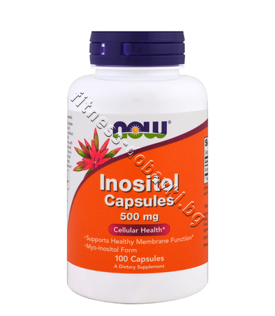 NW-0475 NOW Inositol Capsules 500 mg, 100 Caps