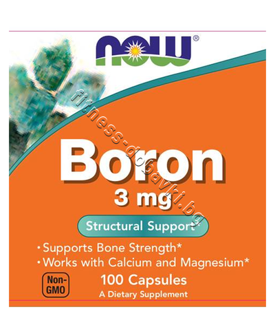 NW-1410 NOW Boron 3 mg, 100 Caps