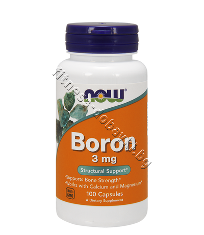NW-1410 NOW Boron 3 mg, 100 Caps