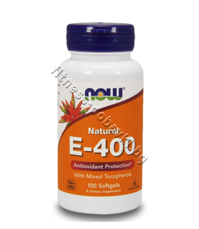 NW-0892 NOW Vitamin E-400 IU MT, 100 Softgels