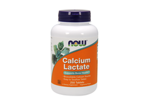   NOW Calcium Lactate, 250 Tablets