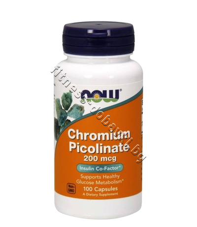 NW-1420 NOW Chromium Picolinate 200 mcg, 100 Caps