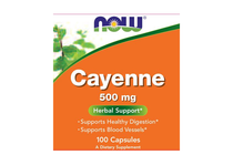    NOW Cayenne, 100 Capsules