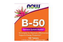   NOW Vitamin B-50, 100 Tablets