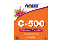   NOW Vitamin C-500 with Rose Hips, 100 Tablets