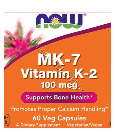 NW-0992 NOW MK-7 Vitamin K-2 100 mcg, 60 Veg Caps