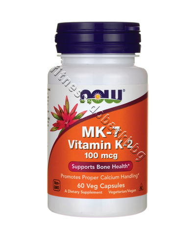 NW-0992 NOW MK-7 Vitamin K-2 100 mcg, 60 Veg Caps