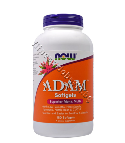 NW-3881 NOW Adam Men's Vits, 180 Softgels