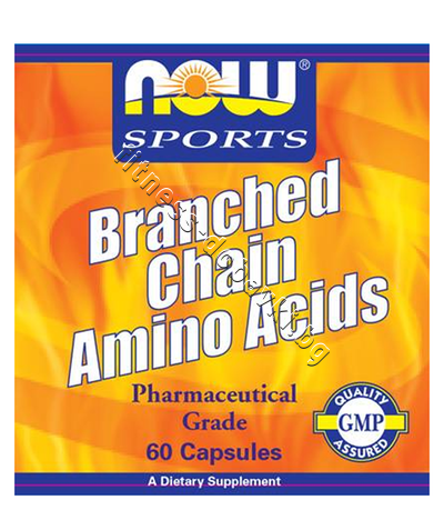 NW-0051 NOW Branched Chain Amino Acids 800 mg, 60 Caps