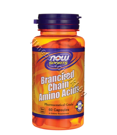 NW-0051 NOW Branched Chain Amino Acids 800 mg, 60 Caps