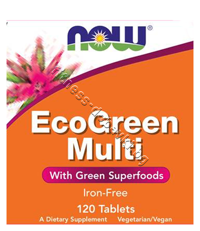 NW-3792 NOW EcoGreen Multi, 120 Tablets