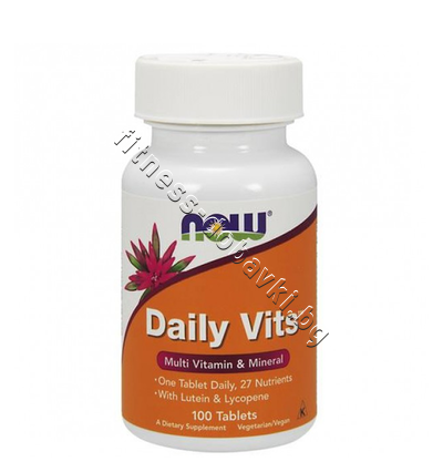 NW-3770 NOW Daily Vits Multi, 100 Tablets