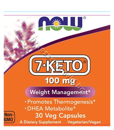 NW-3012 NOW 7-KETO 100 mg, 30 Caps