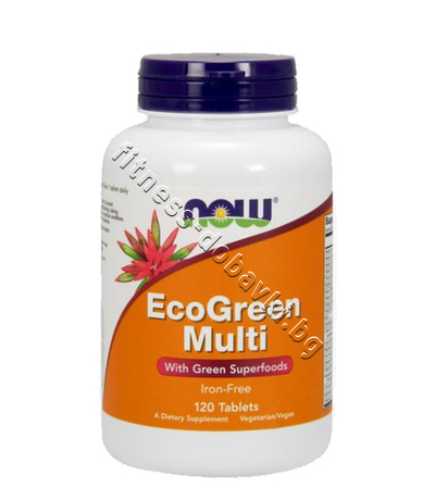 NW-3792 NOW EcoGreen Multi, 120 Tablets