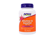   NOW Choline & Inositol 500 mg, 100 Caps