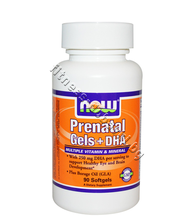 NW-3809 NOW Pre-Natal + DHA, 90 Softgels