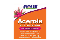   NOW Acerola 4:1 Extract Powder, 170 g
