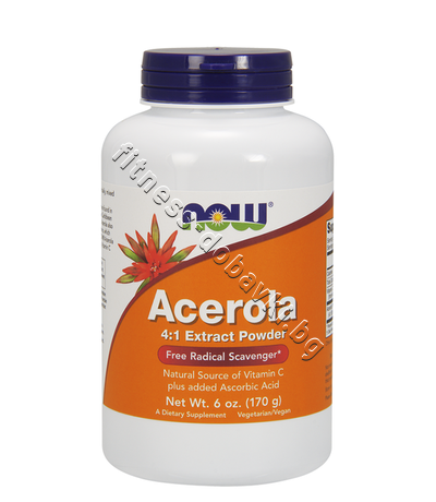 NW-0740 NOW Acerola 4:1 Extract Powder, 170 g