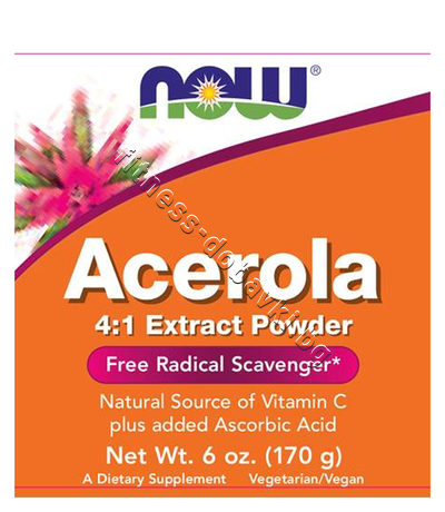 NW-0740 NOW Acerola 4:1 Extract Powder, 170 g