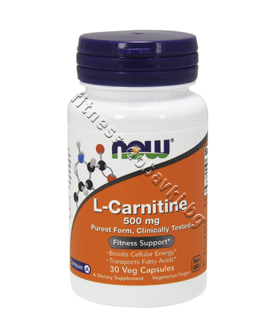 NW-0070 NOW L-Carnitine 500 mg, 30 Caps