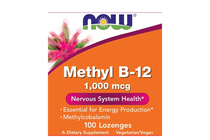   NOW Methyl B-12 1000 mcg, 100 Lozenges