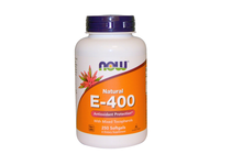   NOW Vitamin E-400 IU MT, 250 Softgels