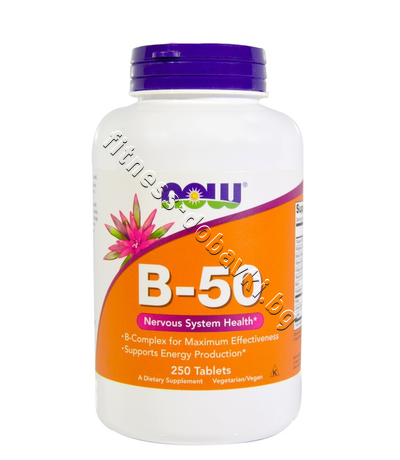 NW-0428 NOW Vitamin B-50, 250 Tablets