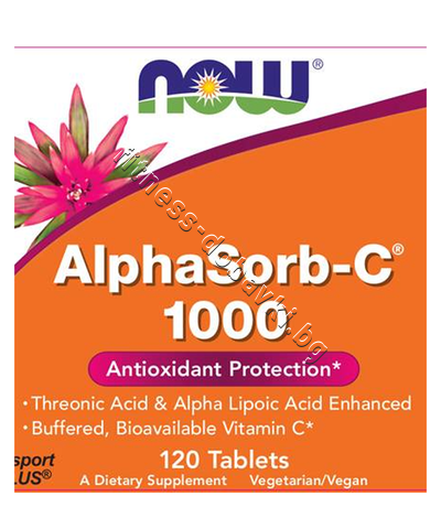 NW-0726 NOW AlphaSorb-C 1000 mg, 120 Tablets
