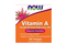 NW-0330 NOW Vitamin A 10000 IU From Fish Liver Oil, 100 Softgels