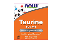   NOW Taurine 500 mg, 100 Caps