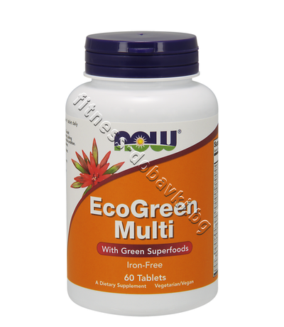 NW-3790 NOW EcoGreen Multi, 60 Tablets