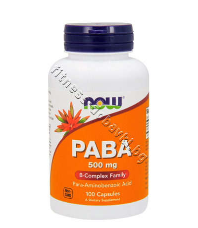 NW-0485 NOW PABA 500 mg, 100 Caps