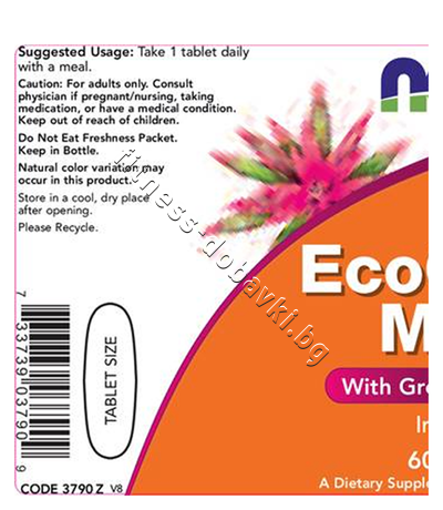 NW-3790 NOW EcoGreen Multi, 60 Tablets