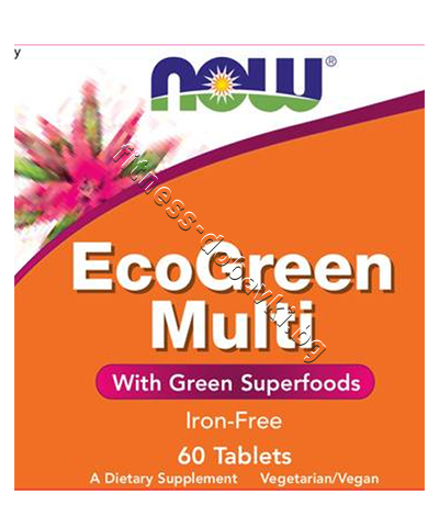 NW-3790 NOW EcoGreen Multi, 60 Tablets