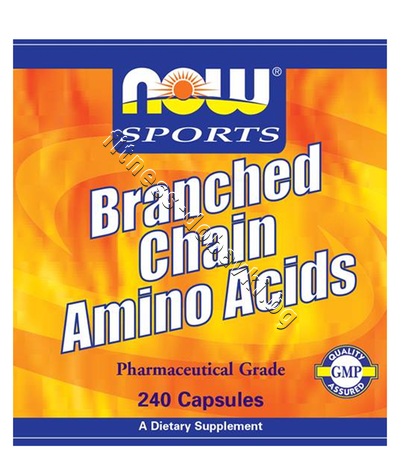 NW-0054 NOW Branched Chain Amino Acids 800 mg, 240 Caps