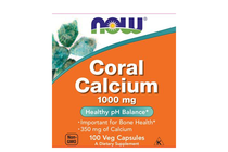   NOW Coral Calcium 1000 mg, 100 Veg Caps