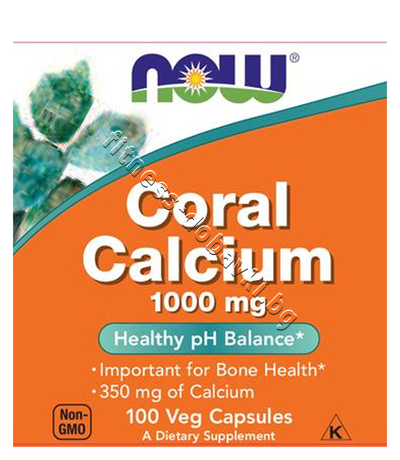 NW-1273 NOW Coral Calcium 1000 mg, 100 Veg Caps