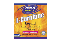 -  NOW L-Carnitine Liquid Tropical Punch 1000 mg, 465 ml
