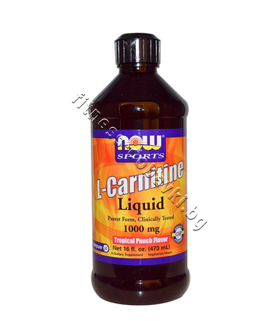 NW-0066 NOW L-Carnitine Liquid Tropical Punch 1000 mg, 465 ml