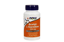 -  NOW Acetyl-L-Carnitine 500 mg, 50 Caps