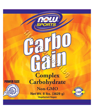 NW-2023 NOW Carbo Gain Complex Carbohydrate, 3629 g