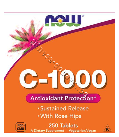 NW-0687 NOW Vitamin C-1000, 250 Tablets