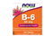 NW-0450 NOW Vitamin B-6 (Pyridoxine) 50mg, 100 Tablets