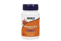   NOW Vitamin D3-400 IU, 180 Softgels