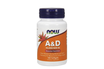   NOW Vitamin A & D 10000/400 IU, 100 Softgels